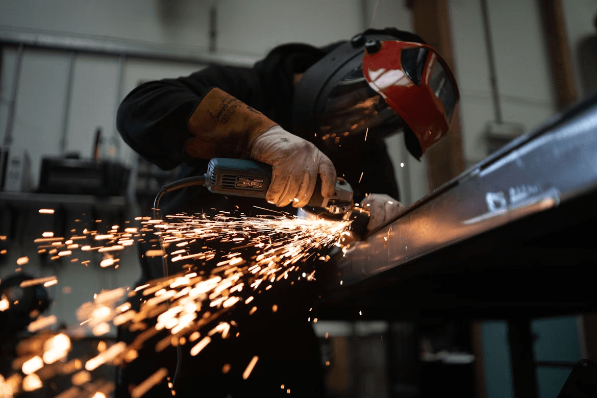 Industrial manufacturing background